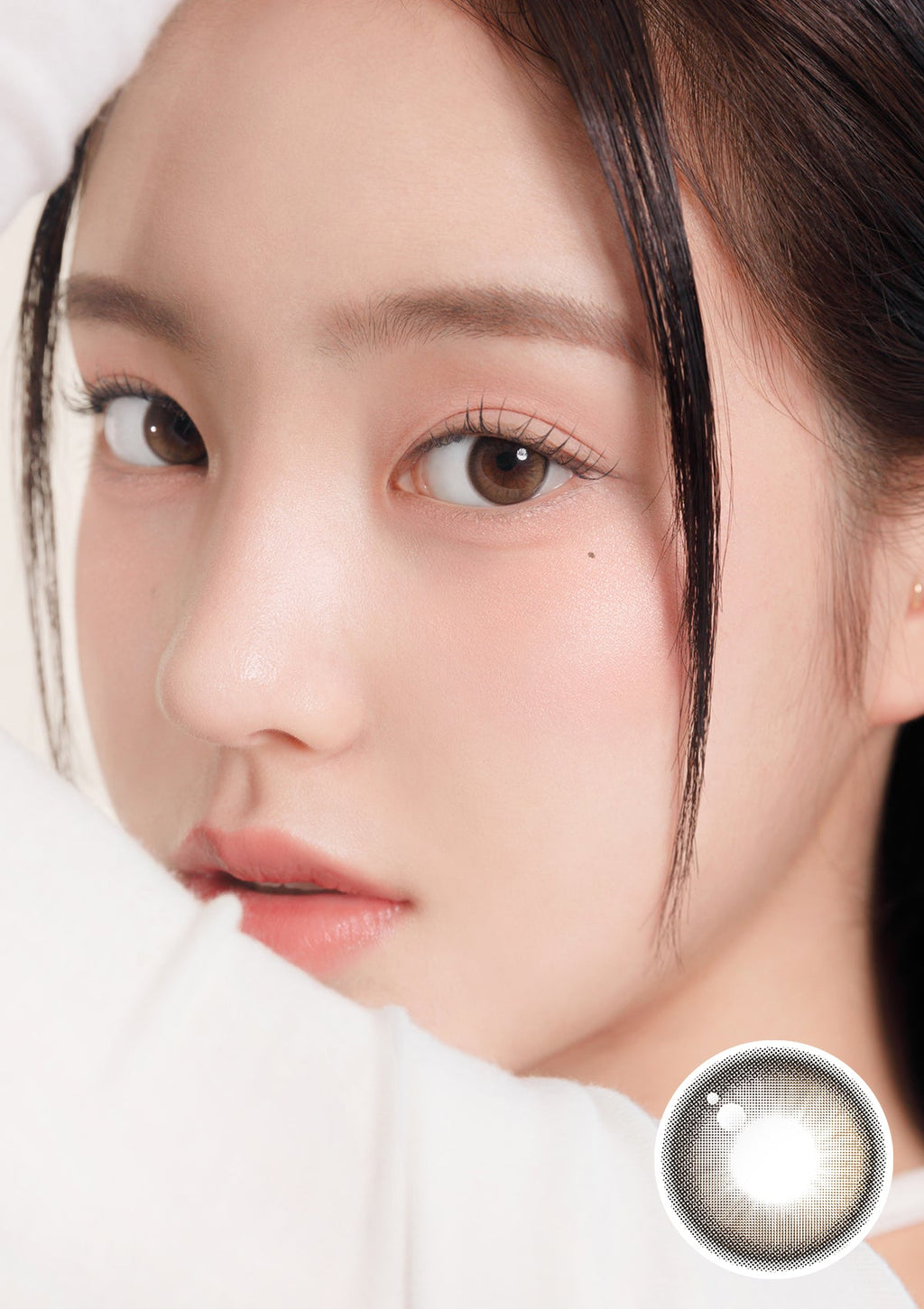 chuu LENS Daisy Shower 1day ピュアブラウン